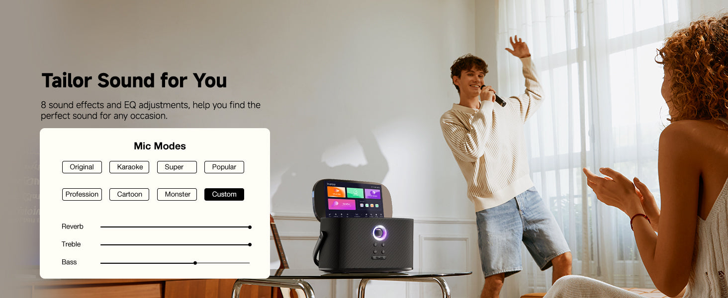 Ikarao Shell S2 Smart Karaoke Speaker - Ledmart.pk